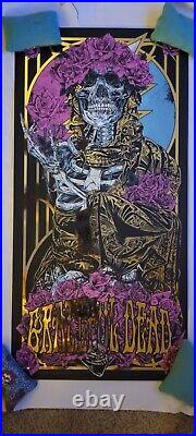 Grateful Dead Poster By Rhys Cooper, Purple Foil Variant LE#150