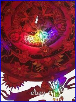 Grateful Dead Poster Fare Thee Well 2015 GDP Holographic Red Foil Ryan Kerrigan