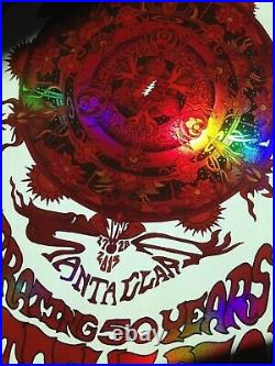 Grateful Dead Poster Fare Thee Well 2015 GDP Holographic Red Foil Ryan Kerrigan