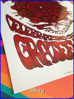 Grateful Dead Poster Fare Thee Well 2015 GDP Holographic Red Foil Ryan Kerrigan