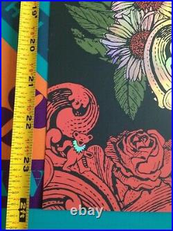 Grateful Dead Poster Fare Thee Well 2015 Soldier Field Ltd Ed Foil Justin Helton