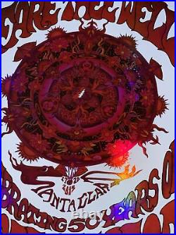 Grateful Dead Poster From Santa Clara Shows With Trey Anastasio Limited Numbered