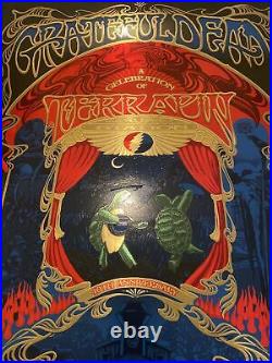 Grateful Dead Poster Lockn 2017 4D Terrapin Station 40th Anniversary Biffle