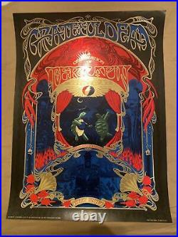 Grateful Dead Poster Lockn 2017 4D Terrapin Station 40th Anniversary Biffle