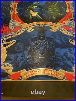 Grateful Dead Poster Lockn 2017 4D Terrapin Station 40th Anniversary Biffle