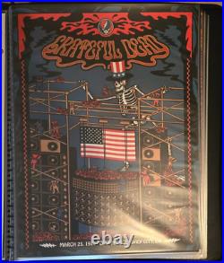 Grateful Dead Poster Milestones Number 9 Wall of Sound 1974