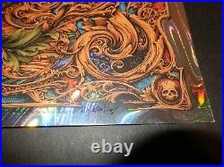 Grateful Dead Poster Moon Lava Foil Edition NC Winters Signed Screen Print