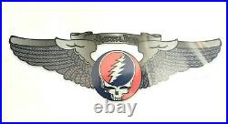 Grateful Dead Poster Original GDP Wings Steal Your Face Rockwings 144/1000 RARE