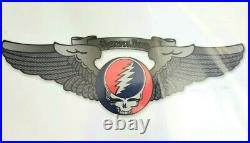 Grateful Dead Poster Original GDP Wings Steal Your Face Rockwings 144/1000 RARE
