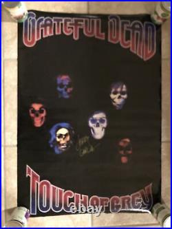Grateful Dead Poster Originally Autographed By Jerry Garcia (RIP)