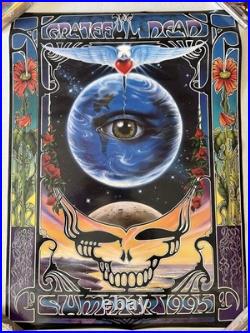 Grateful Dead Poster Summer Tour 1995 Eyes Of The World By Richard Biffle MINT