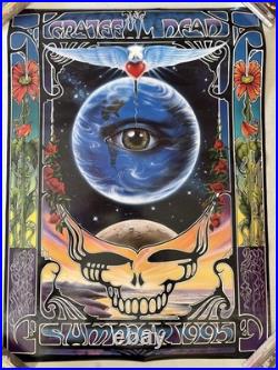 Grateful Dead Poster Summer Tour 1995 Eyes Of The World By Richard Biffle MINT