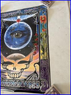 Grateful Dead Poster Summer Tour 1995 Eyes Of The World By Richard Biffle MINT