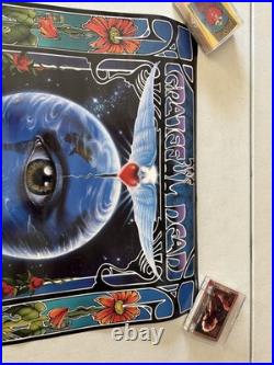 Grateful Dead Poster Summer Tour 1995 Eyes Of The World By Richard Biffle MINT