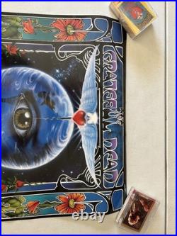 Grateful Dead Poster Summer Tour 1995 Eyes Of The World By Richard Biffle MINT