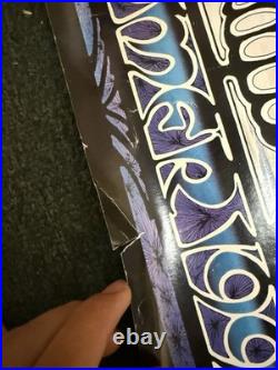 Grateful Dead Poster Summer Tour 1995 Eyes Of The World Richard Biffle READ