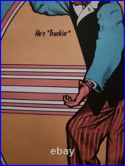 Grateful Dead Poster Titled A Swell Dance Concert Signed & Numbered Grateful Dead Poster Titled A Swell Dance Concert Signed & Numbered