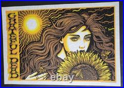 Grateful Dead Poster Todd Slater Numbered X/250 Official Opal Lava Foil Sold Out