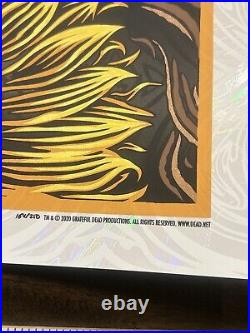 Grateful Dead Poster Todd Slater Numbered X/250 Official Opal Lava Foil Sold Out