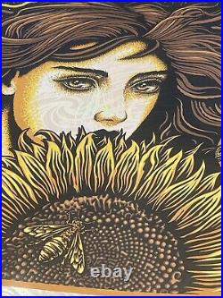 Grateful Dead Poster Todd Slater Numbered X/250 Official Opal Lava Foil Sold Out