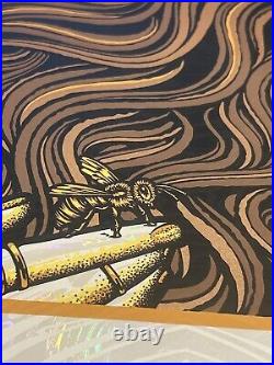 Grateful Dead Poster Todd Slater Numbered X/250 Official Opal Lava Foil Sold Out