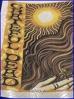 Grateful Dead Poster Todd Slater Numbered X/250 Official Opal Lava Foil Sold Out