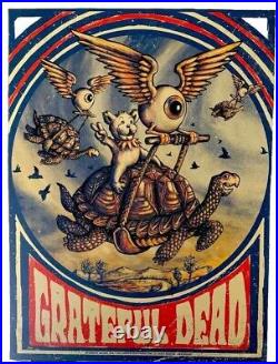 Grateful Dead Poster Zen Love Promised Land Poster SIGNED AE S/N #/325 2018