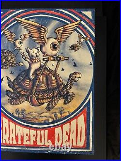 Grateful Dead Poster Zen Love Promised Land Poster SIGNED AE S/N #/325 2018