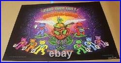 Grateful Dead Posterfare Thee Wellmarq Spustachicago, Il7/3-5/2015gd 50se