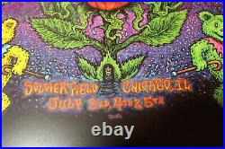 Grateful Dead Posterfare Thee Wellmarq Spustachicago, Il7/3-5/2015gd 50se