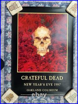 Grateful Dead Posters NYE 1987 NY Historical Society 2010 Blue Cheer 1985 RP