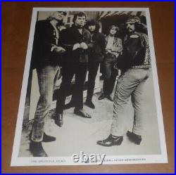 Grateful Dead Promo Poster 24x18 Warner Bros. RARE