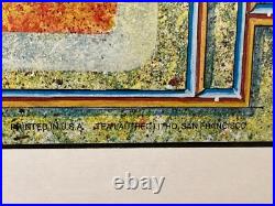 Grateful Dead Proof for European Tour Concert Poster 1978 Original