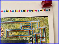 Grateful Dead Proof for European Tour Concert Poster 1978 Original