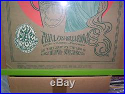 Grateful Dead Quicksilver Avalon Ballroom 1967 Poster Stanley Mouse No Pin-holes