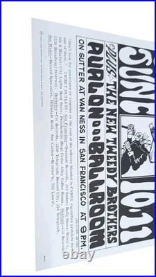 Grateful Dead Quicksilver FD12-2 Family Dog Avalon Ballroom Poster 2nd Printing