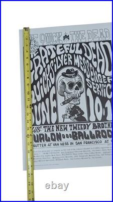 Grateful Dead Quicksilver FD12-2 Family Dog Avalon Ballroom Poster 2nd Printing