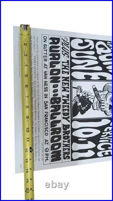 Grateful Dead Quicksilver FD12-2 Family Dog Avalon Ballroom Poster 2nd Printing
