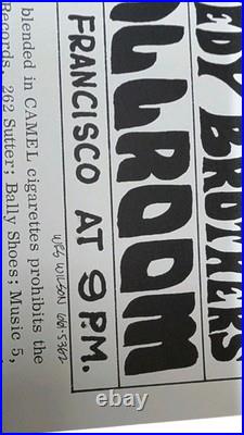 Grateful Dead Quicksilver FD12-2 Family Dog Avalon Ballroom Poster 2nd Printing