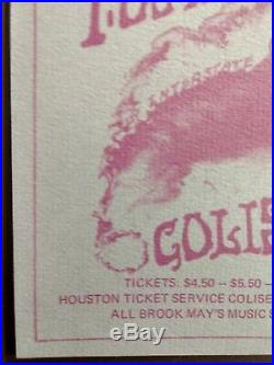 Grateful Dead, Quicksilver, John Mayall, IABD. Houston, 2/22/70. HB NM+