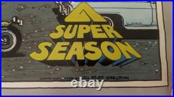 Grateful Dead RARE! 1978 Shakedown Street Poster Gilbert Shelton CLEAN