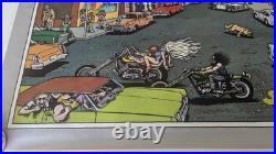 Grateful Dead RARE! 1978 Shakedown Street Poster Gilbert Shelton CLEAN