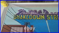 Grateful Dead RARE! 1978 Shakedown Street Poster Gilbert Shelton CLEAN