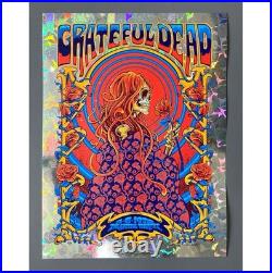 Grateful Dead ROSE FOIL Poster 1970 Capitol Theatre x/20 ZazzCorp Original GDP