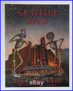 Grateful Dead Radio City Music Hall 1980 First Printing