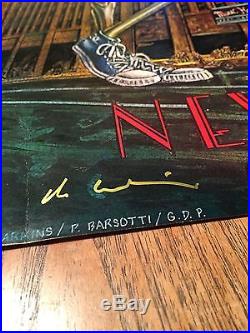 Grateful Dead Radio City Music Hall 1980 First Printing SIGNED POSTER