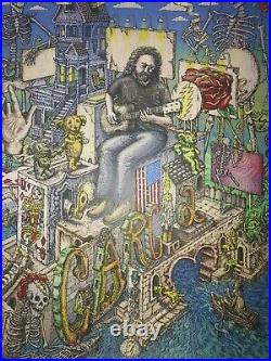 Grateful Dead Ramble on Rose Garcia Welker Bottlebeck print poster not Sphere