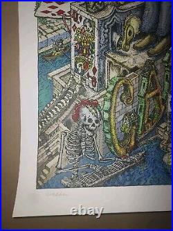 Grateful Dead Ramble on Rose Garcia Welker Bottlebeck print poster not Sphere