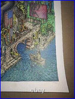 Grateful Dead Ramble on Rose Garcia Welker Bottlebeck print poster not Sphere