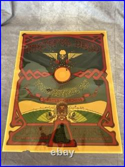 Grateful Dead Reverse Painted Prison Art, Griffen Style Hawaiian Poster Orig